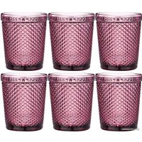 Набор стаканов для воды и напитков Lefard Muza Color Гранат 781-162