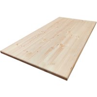 Столешница Альфалес Прямоугольная 600x1200x28 мм (сорт АВ, хвоя)