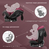 Детское автокресло Sweet Baby Crosstour 360 SPS Isofix 0-36 (винный/черный)