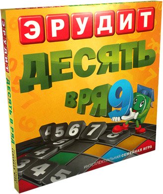 

Настольная игра Биплант Эрудит. Десять в ряд (10019)