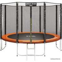 Батут Atlas Sport 312 см - 10ft Pro (4 ноги, внешняя сетка, оранжевый)