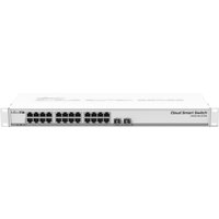 Управляемый коммутатор 2-го уровня Mikrotik CSS326-24G-2S+RM