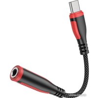 Адаптер Borofone BV17 USB Type-C - Jack 3.5 (черный)