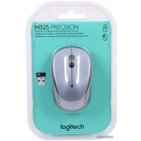 Мышь Logitech M325 Wireless Mouse (светло-серый ) [910-002334]