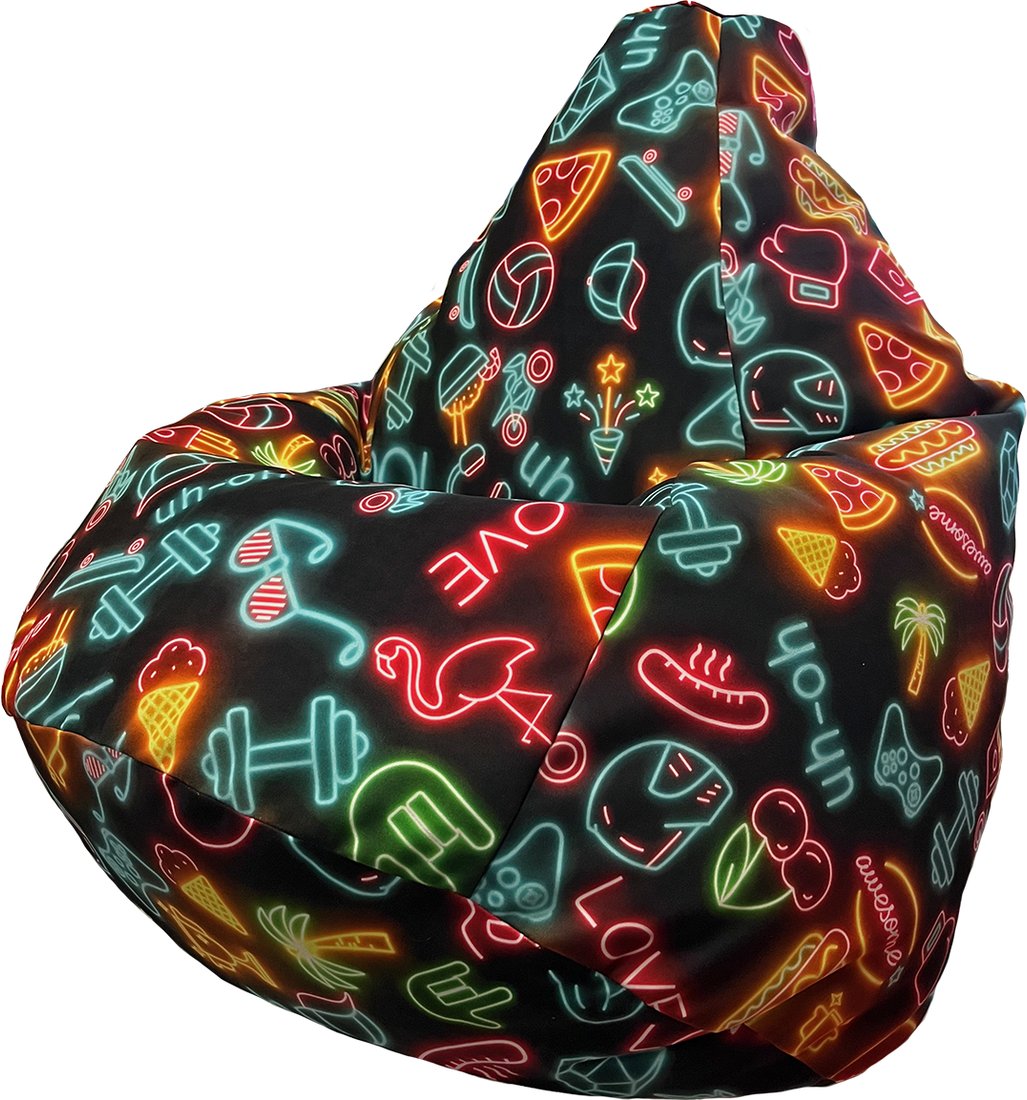 Кресло-мешок Flagman Груша Макси XXL Г2.5-345 (Neon)
