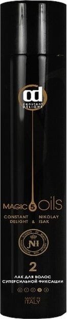 

Лак Constant Delight 5 Magic Oil для волос суперсильной фиксации №2 400 мл