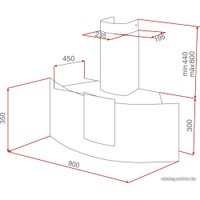 Кухонная вытяжка TEKA DU 90