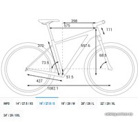 Велосипед Cube Aim EX 27.5 S 2022 (песочный)