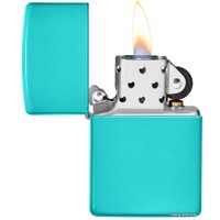 Зажигалка Zippo Classic Flat Turquoise 49454