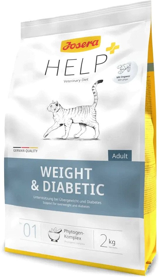 

Сухой корм для кошек Josera Help Weight&Diabetic Cat (2 кг)