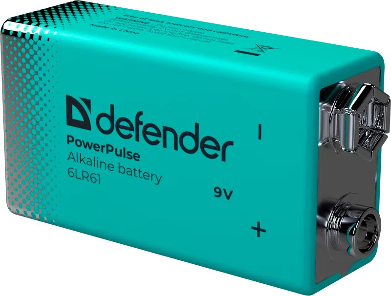 

Батарейка Defender 6LR61-1BL