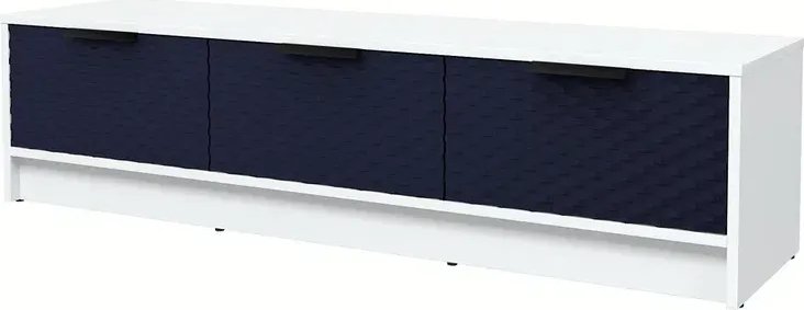 

Тумба Интерлиния ТВ Концепт КТ-ТВ3-35 Техно (белый платинум/индиго)