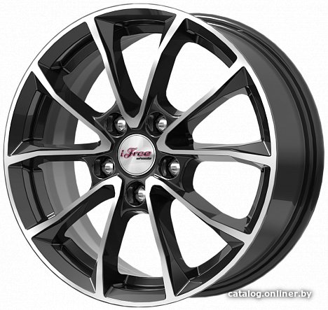 

Литые диски iFree Джет (КС914) 16x6.5" 5x112мм DIA 57.1мм ET 46мм Блэк Джек