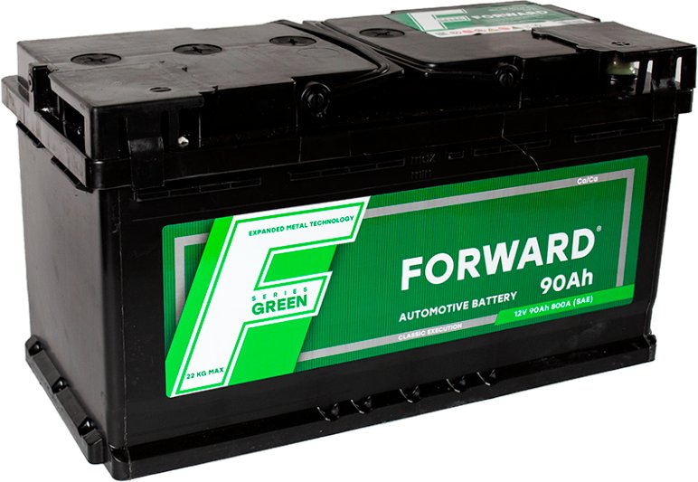 

Автомобильный аккумулятор Forward Green 6СТ-90 о.п. (90 А·ч)