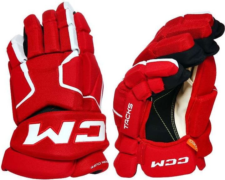 Перчатки CCM AS580 SR TAC Gloves Red/White 15