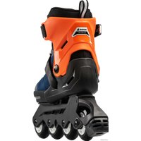 Роликовые коньки Rollerblade Microblade Combo (р. 28-32, темно-синий/оранжевый)