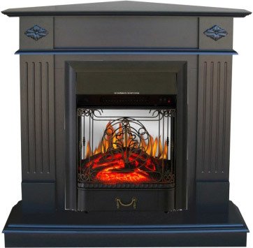 

Каминокомплект Smolcom Brighton Corner STD-ASP с Majestic FX M Black (венге)