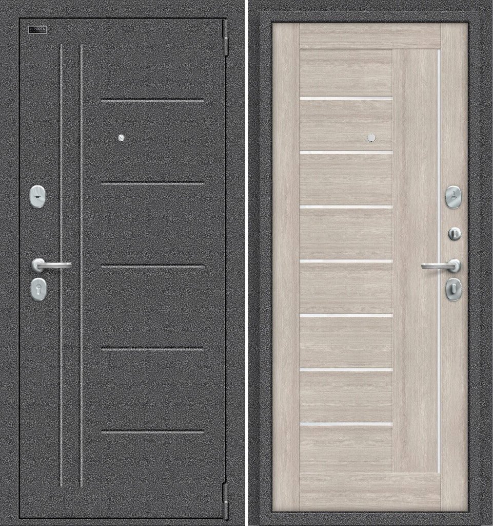 

Металлическая дверь el'Porta Porta S 109.П29 (Антик Серебро/Cappuccino Veralinga)