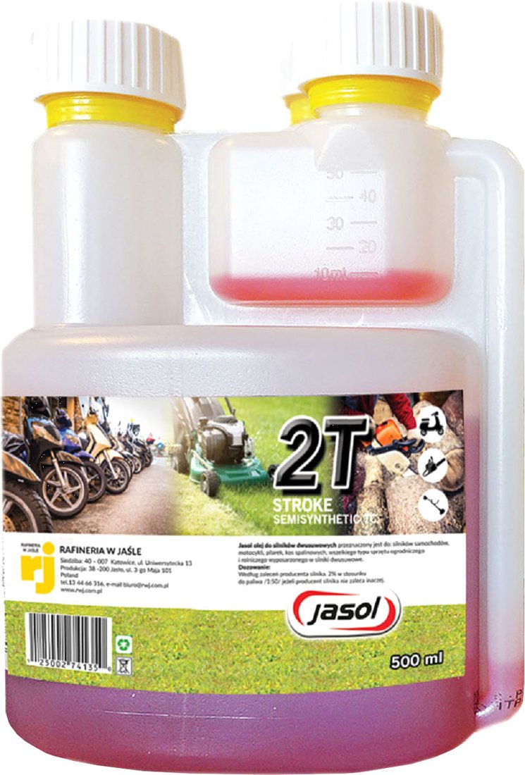 

Моторное масло Jasol 2T Stroke Oil SemiSynthetic Red 500мл