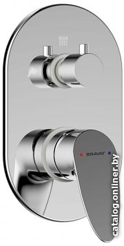 Смеситель без скрытого механизма Bravat Drop P69190C-2-RUS