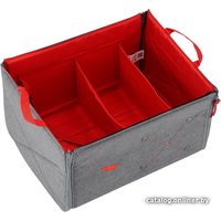 Органайзер автомобильный ТрендБай Фолдин (серый/красный)
