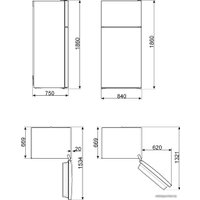 Холодильник Smeg FD84EN4HM