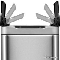 Мусорное ведро Eko Phantom EK9277 30 л (светло-серый)