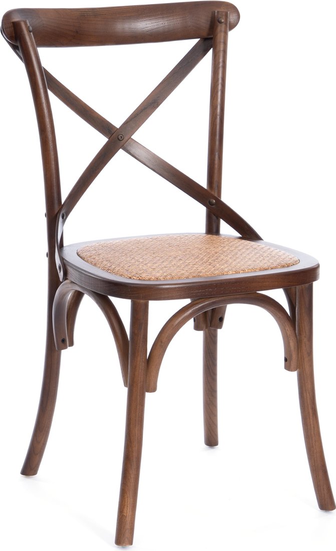 Стул Secret De Maison Cross Chair mod. CB2001 (тёмный орех)