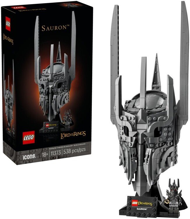 Конструктор LEGO Icons 11373 Властелин колец: Бюст Саурона