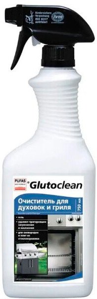 Средство для плит и духовок Glutoclean очиститель для духовок и гриля (750 мл)