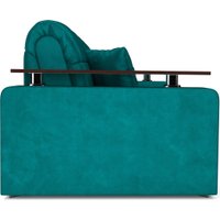 Диван Мебель-АРС Аккордеон Бакли НПБ 180x200 (бархат сине-зеленый Star Velvet 43 Black Green)