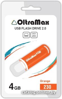 OltraMax 230 4GB (pomarańczowy) [OM-4GB-230-Orange]