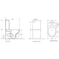 Унитаз напольный WeltWasser Merzbach 001 MT-WT (белый матовый)