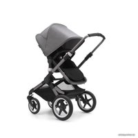 Универсальная коляска Bugaboo Fox 3 (2 в 1, graphite midnight black/grey melange)