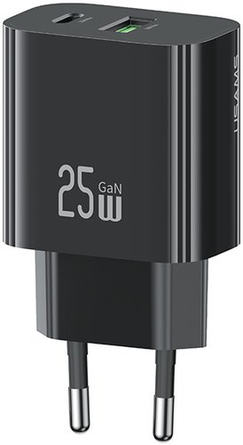 Сетевое зарядное Usams CC315 T65 25W (черный)