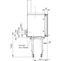 Свободностоящая печь-камин Jotul I 520 F