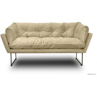 Диван Brioli Анико двухместный (V1/бежевый)