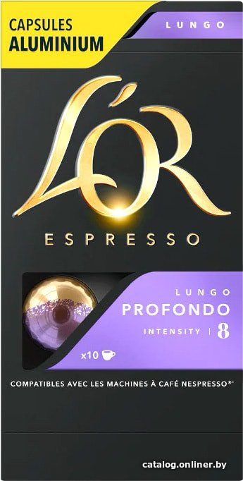 Кофе в капсулах L'OR Espresso Lungo Profondo в капсулах (10 шт)