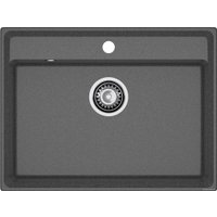 Кухонная мойка GranFest GF-LV-660 (графит)