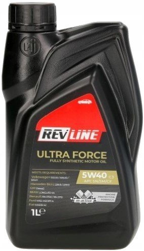 

Моторное масло Revline Ultra Force C3 5W-40 1л
