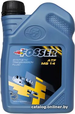 Трансмиссионное масло Fosser ATF MB 14 1л