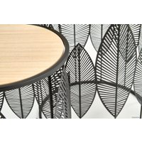 Журнальный столик Halmar Folla (натуральный/черный)