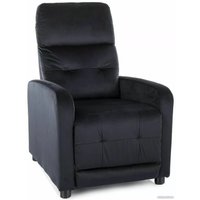 Кресло-качалка Signal Otus Velvet Bluvel 19 раскладное (черный)