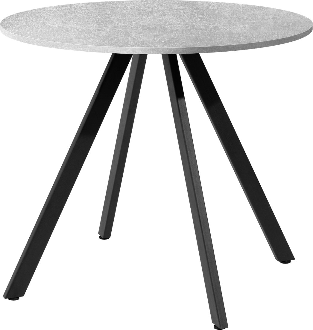 

Обеденная группа Millwood Олесунн D90x90x75х1.8 (бетон/металл черный)