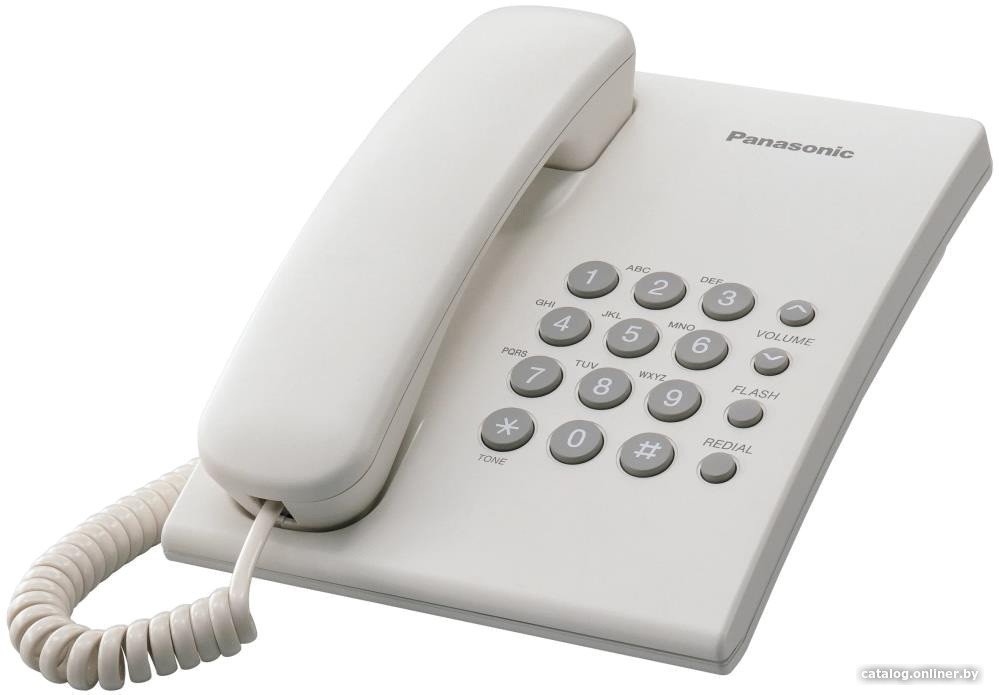 Проводной телефон Panasonic KX-TS2350UAW (белый)