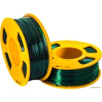 Пластик U3Print GF PETG 1.75 мм 1000 г (изумрудный, светопропускающий)