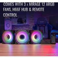 Комплект вентиляторов для корпуса с контроллером AeroCool Mirage 12 ARGB Pro