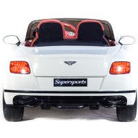 Электромобиль Toyland Bentley Continental Supersports JE1155 (белый)