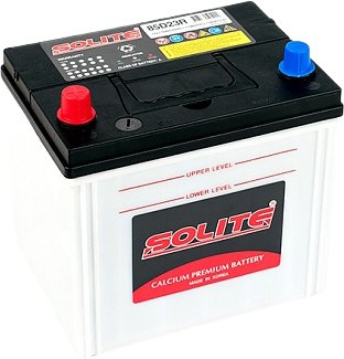 

Автомобильный аккумулятор Solite 85D23JL (70 А·ч)