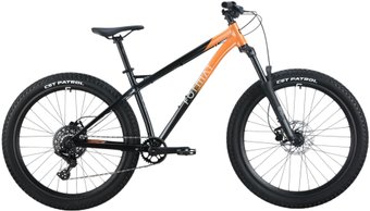 Велосипед Format 1314 Plus 27.5 L 2025 (черный/оранжевый)